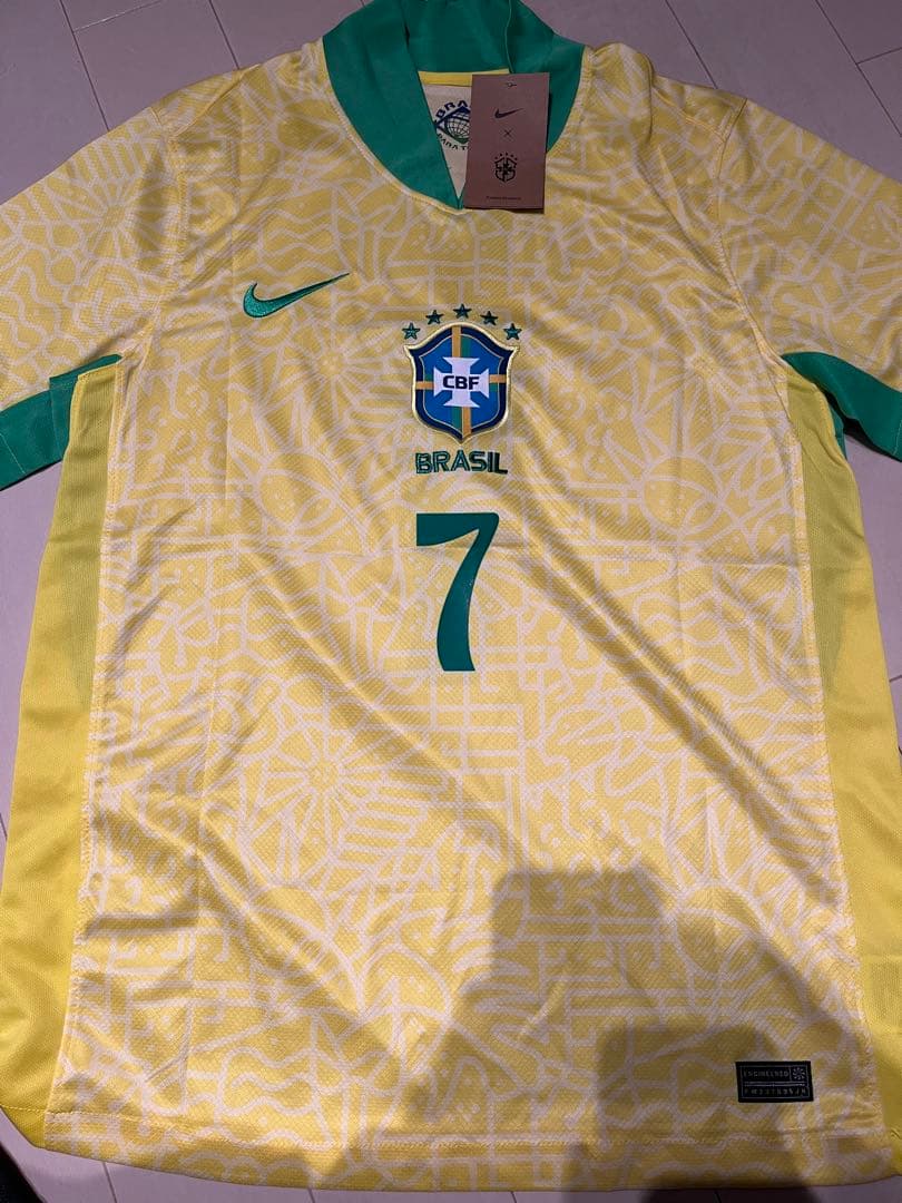 ブラジル代表 ヴィニシウスジュニオール 背番号7 ユニフォーム