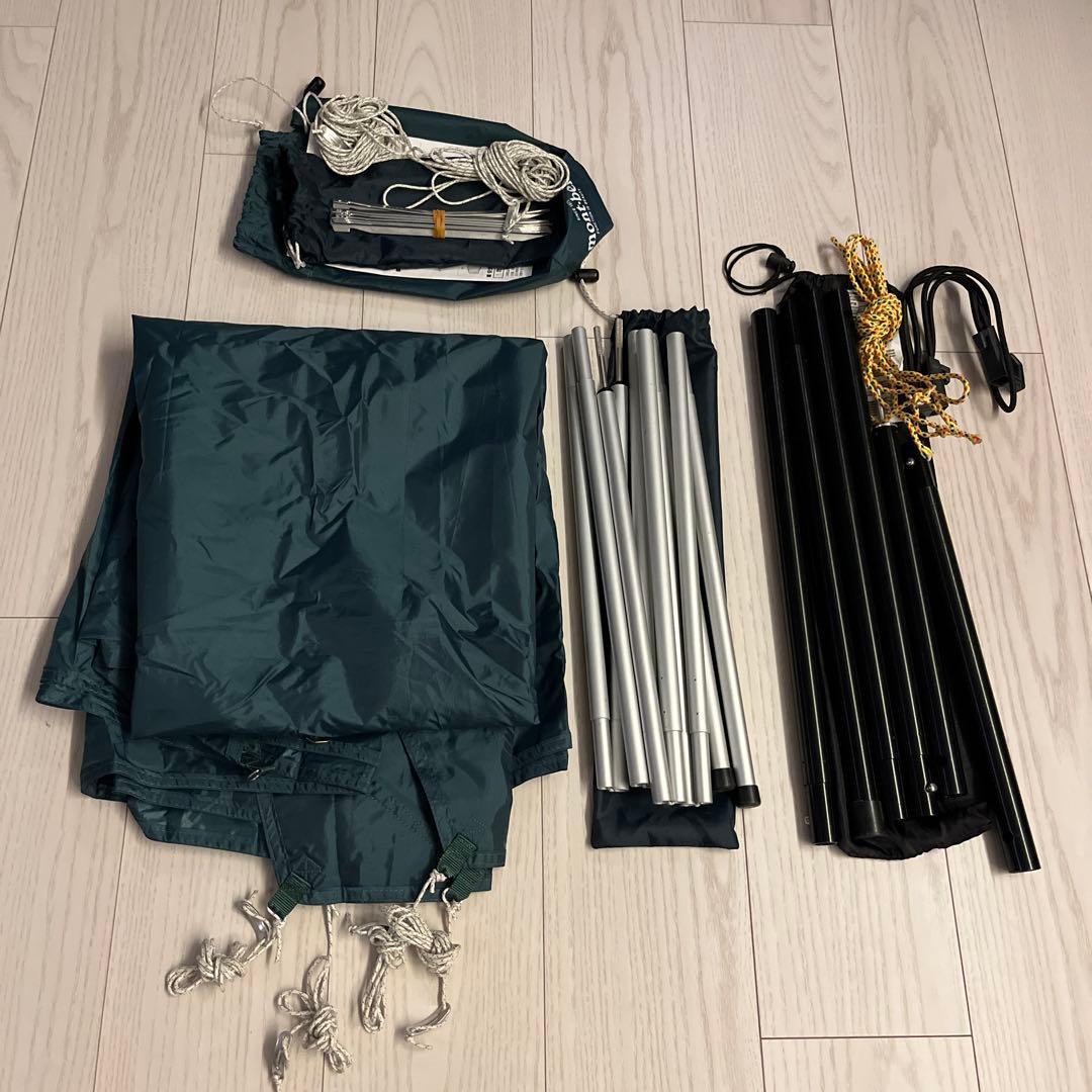 モンベル ミニタープ HX ポール3本付き