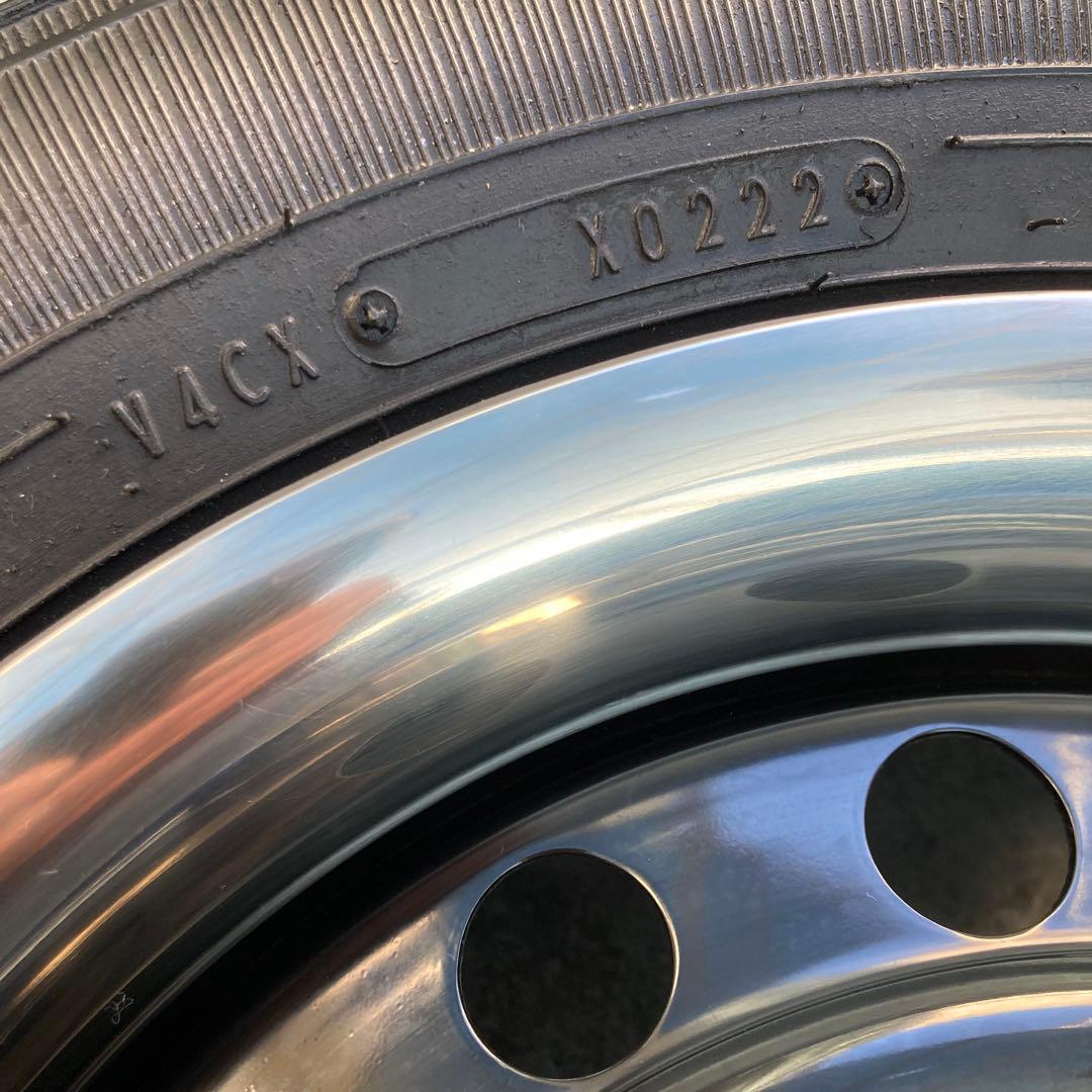 スチールホイール4本 ムーンアイズトリムリング デイトナ センターキャップセット