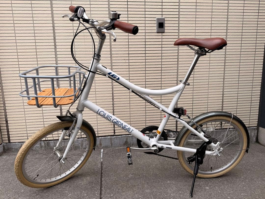 ルイガノ　イーゼル7.0（白、20インチミニベロ）