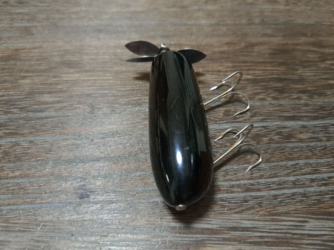 レア　漆塗り　トップウォータージャンキー　ミルヘッドターキー　KURO　黒