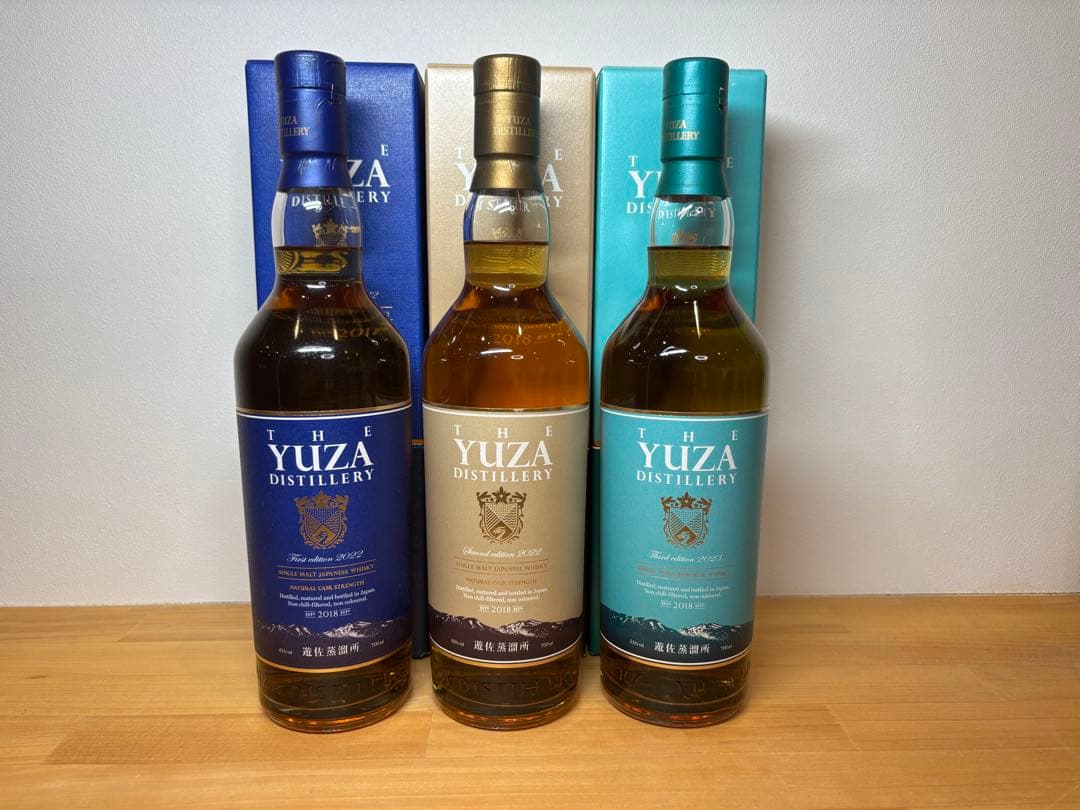 YUZA DISTILLERY ウイスキー 3本セット