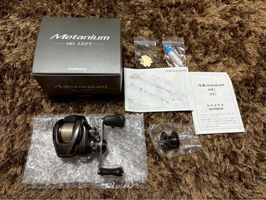 シマノ メタニウムHG LEFT KTFネオスプールver3 ゴールド