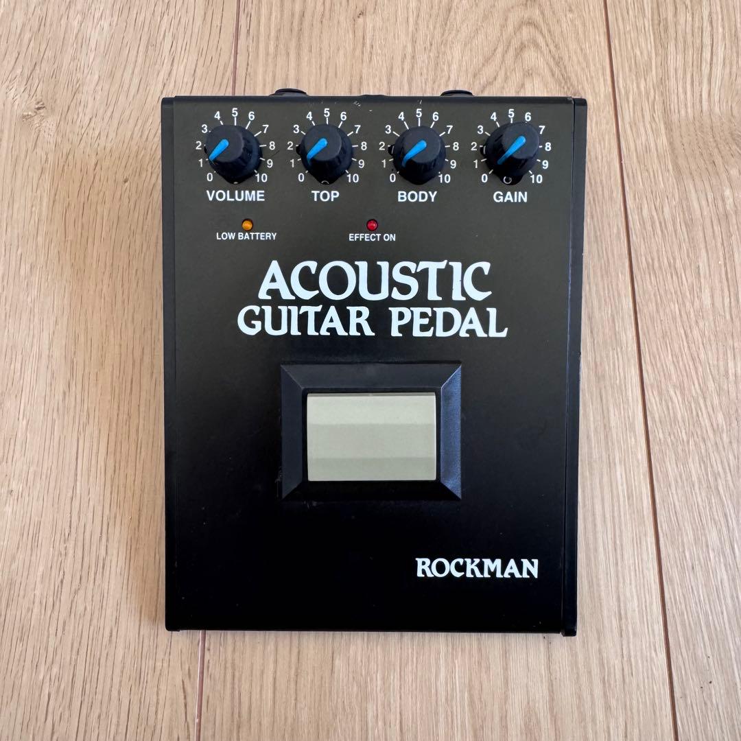 ギター ROCKMAN ACOUSTIC GUITAR PEDAL SR&D