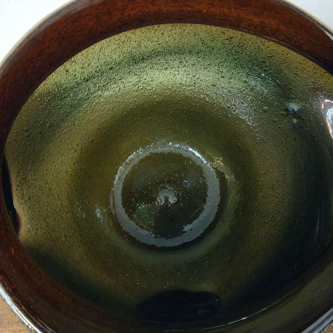 【稲嶺盛吉】泡ガラス 花器 ワインクーラー 大作