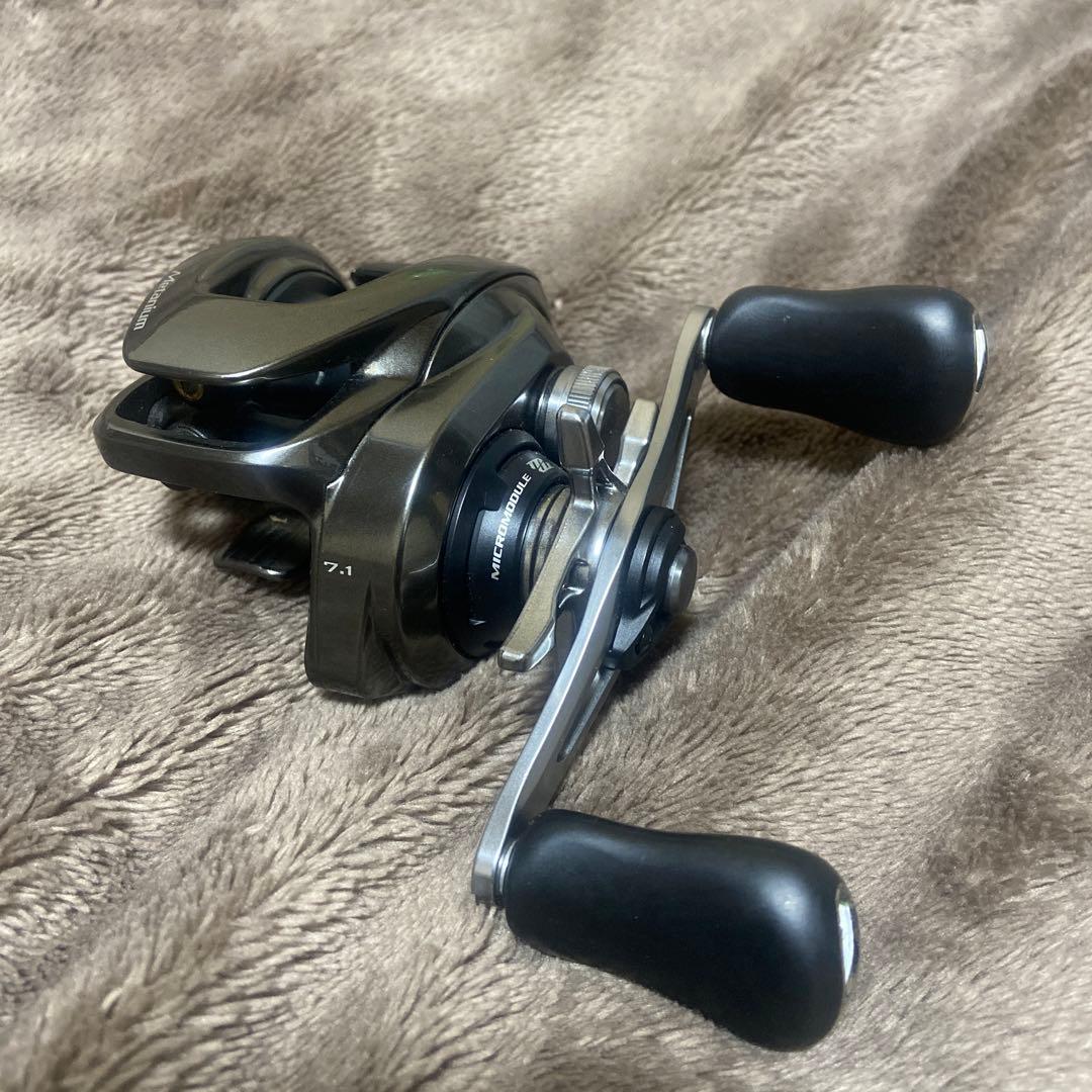 【美品、夢屋シャロースプール仕様】 シマノ 20メタニウム7.1(HG) 左