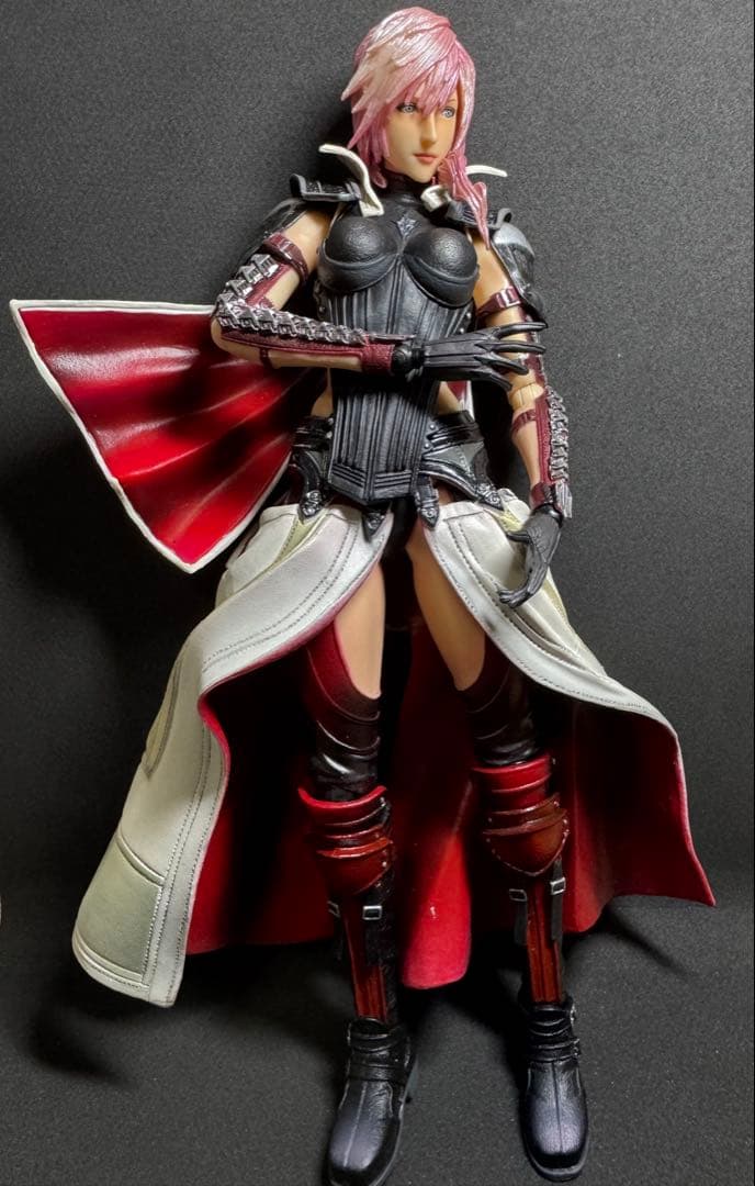 ファイナルファンタジー FF プレイアーツ改 フィギュア ライトニング　現状品