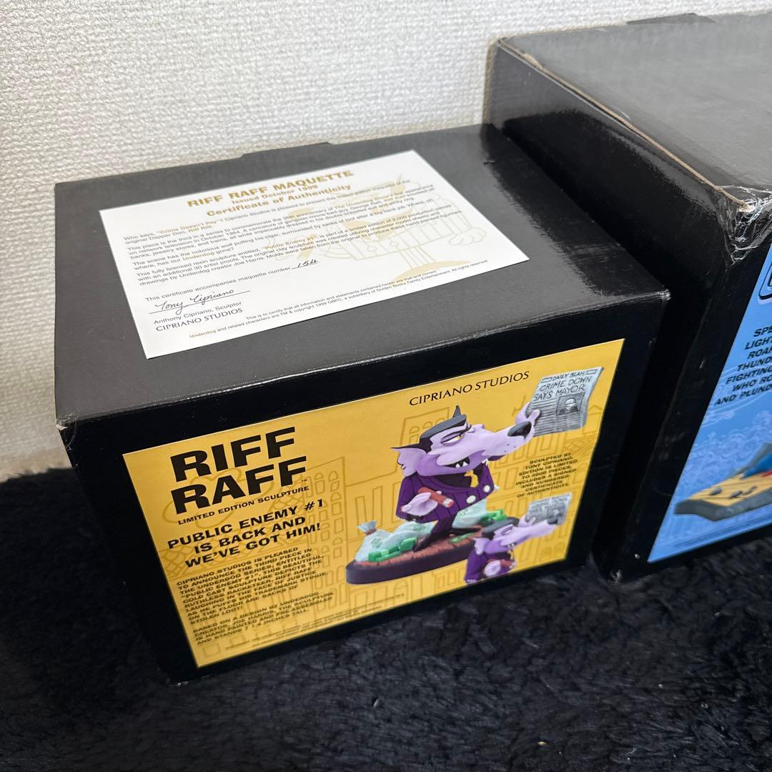 超希少 ! ウルトラわんちゃん UNDERDOG & RIFF RAFF