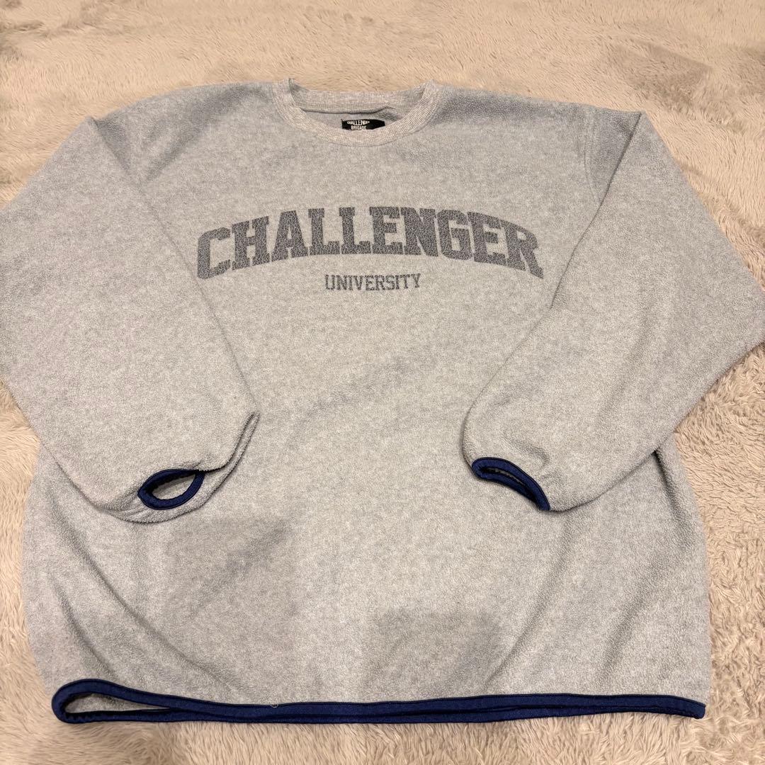 CHALLENGER チャレンジャー　フリース　トレーナー　長瀬智也着用