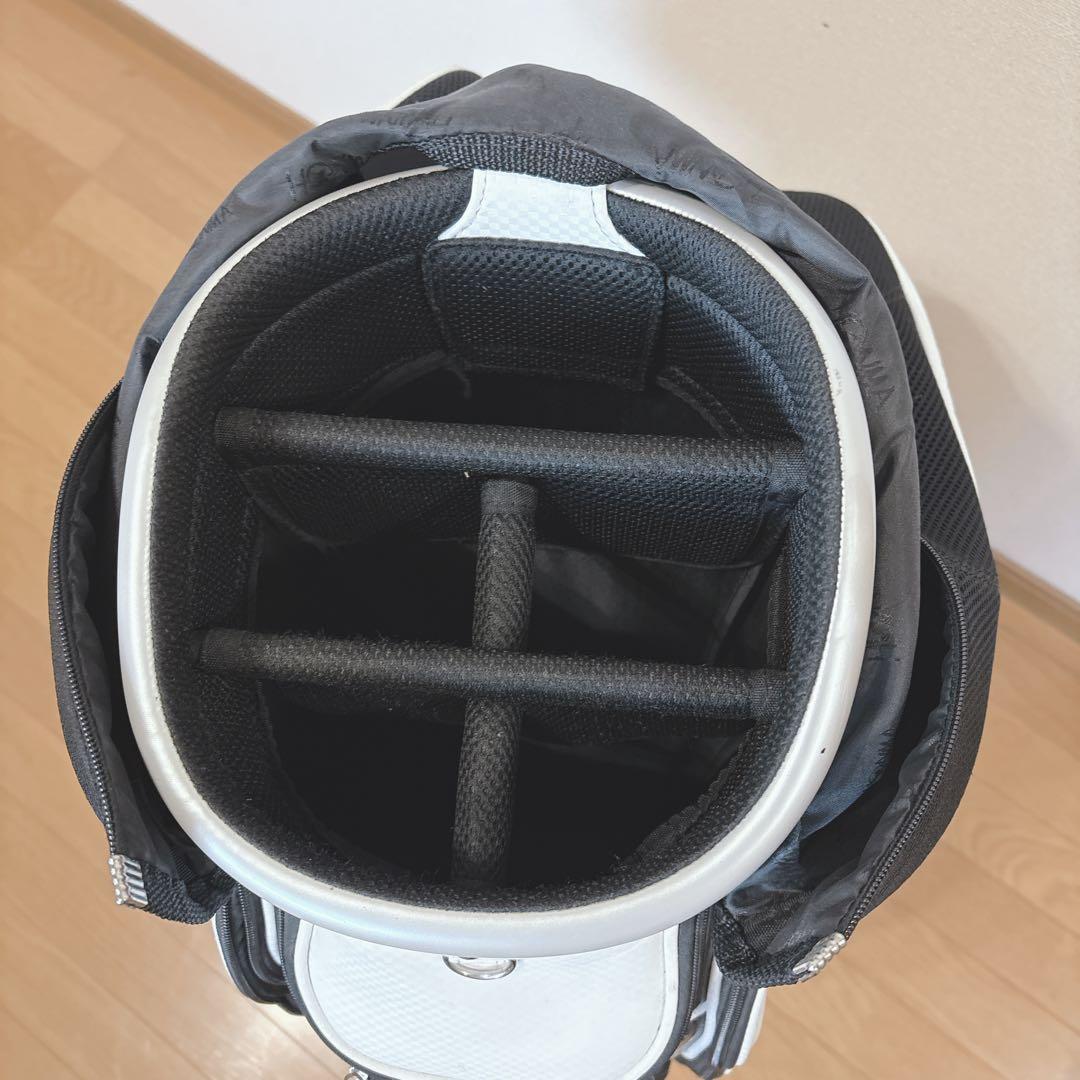 K398 HONMA TOUR WORLD キャディバッグ ホワイト