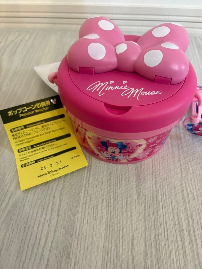 ミニーのファンダーランド　ポップコーンバケット　ディズニーパルパル－ザ