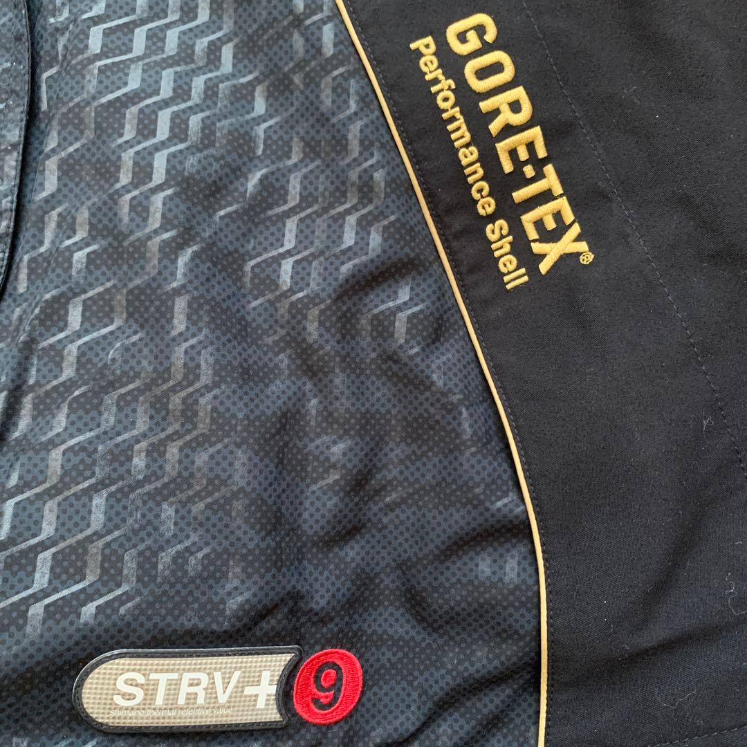 シマノゴアテックス　パフォーマンスシェル 防寒着　STRV➕９
