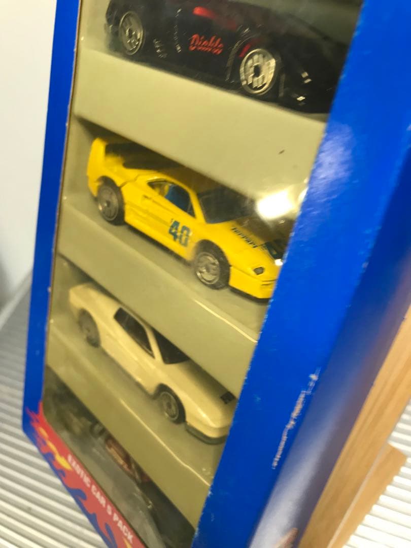 ミニカー HotWheels Ferrari Lamborghini 5pack