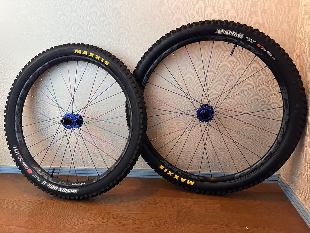 マグ 1/2 CHRIS KING手組みホイール（マレット仕様）