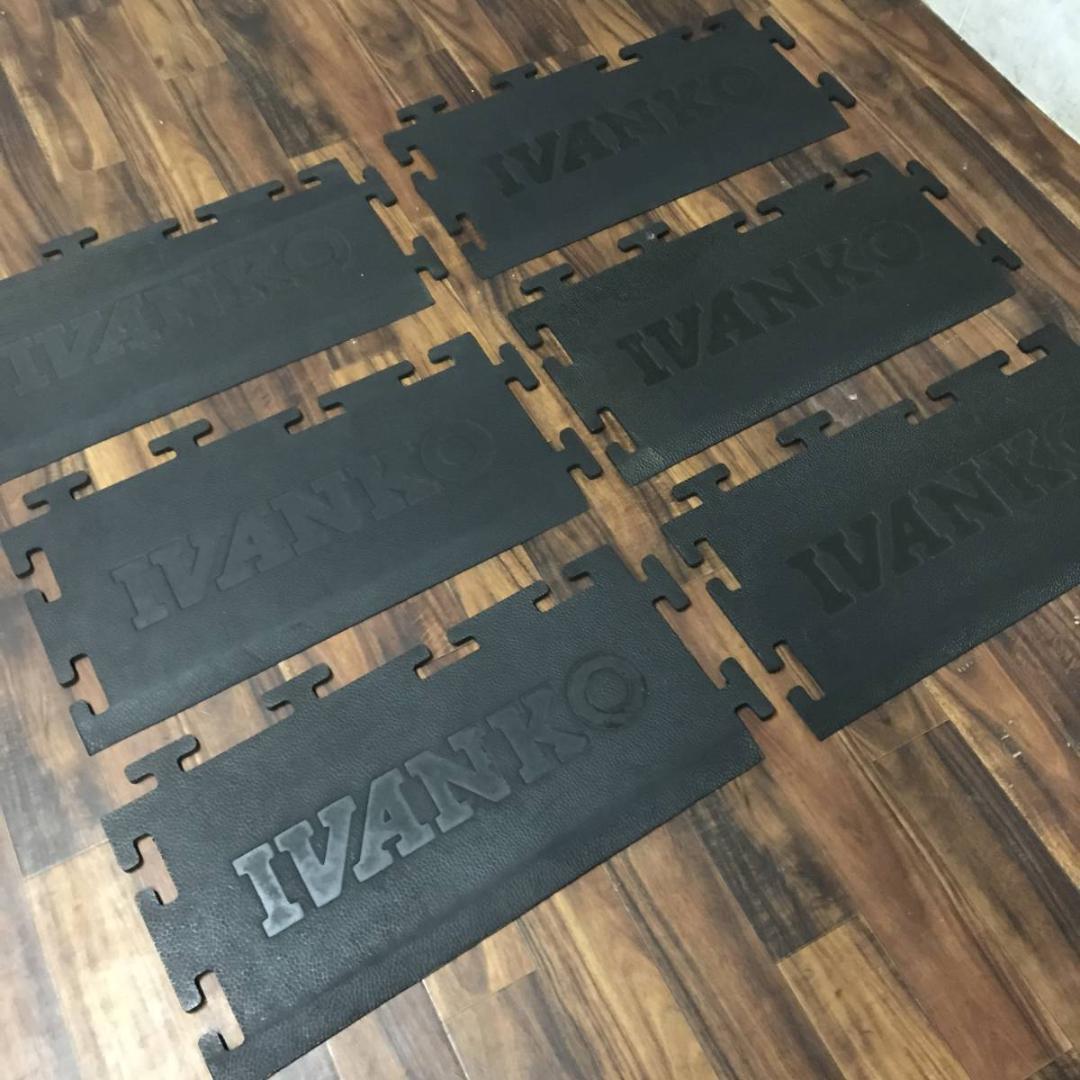 ivanko イヴァンコ ラバー マット 16枚 インターロック式
