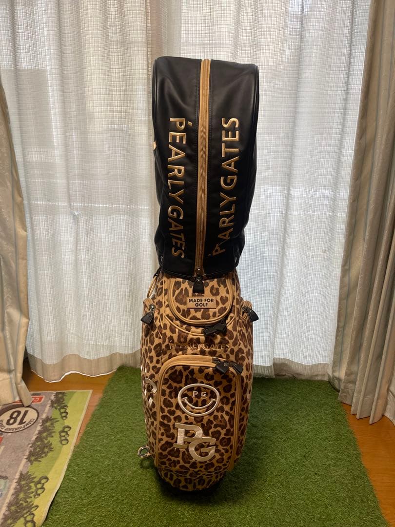 パーリーゲイツレオパードキャリーバック(ユニセックス)