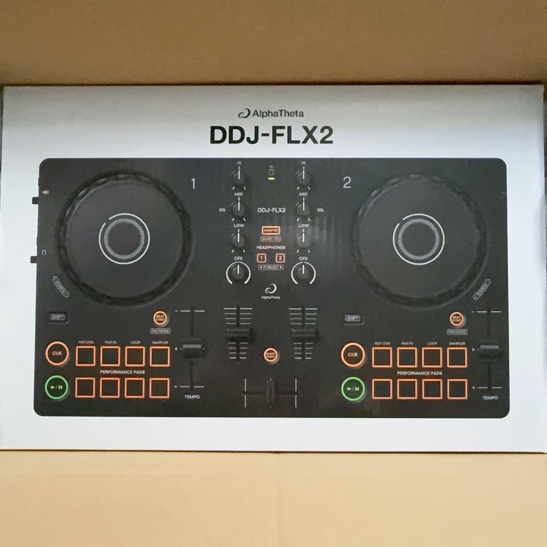 AlphaTheta コンパクト 2ch DJコントローラー DDJ-FLX2ー
