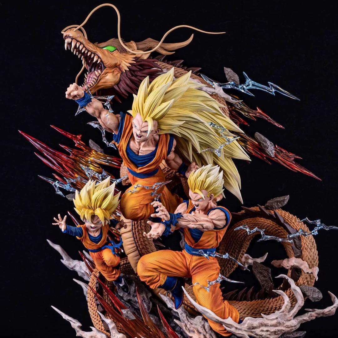 【新品】ドラゴンボール スーパーサイヤ人 フィギュア ガレージキット