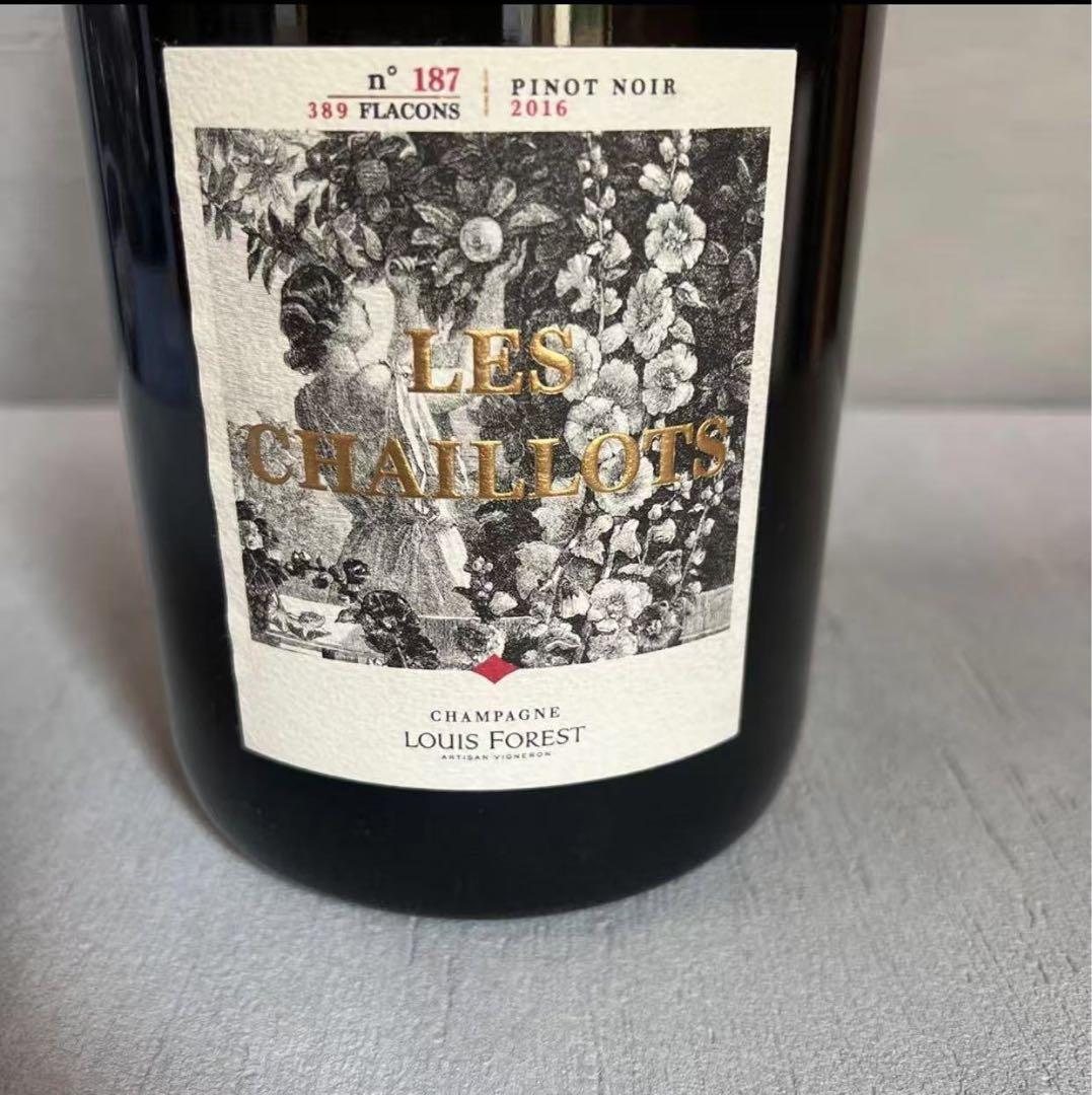 ルイ・フォレ レ・シャイヨ 2016 ブラン・ド・ノワール 1er.Cru MG