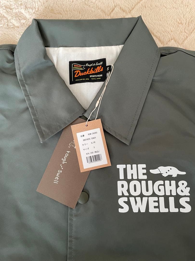 セール❗️ ⭐︎新品⭐︎ rough&swell ラフ&スウェル コーチジャケット S