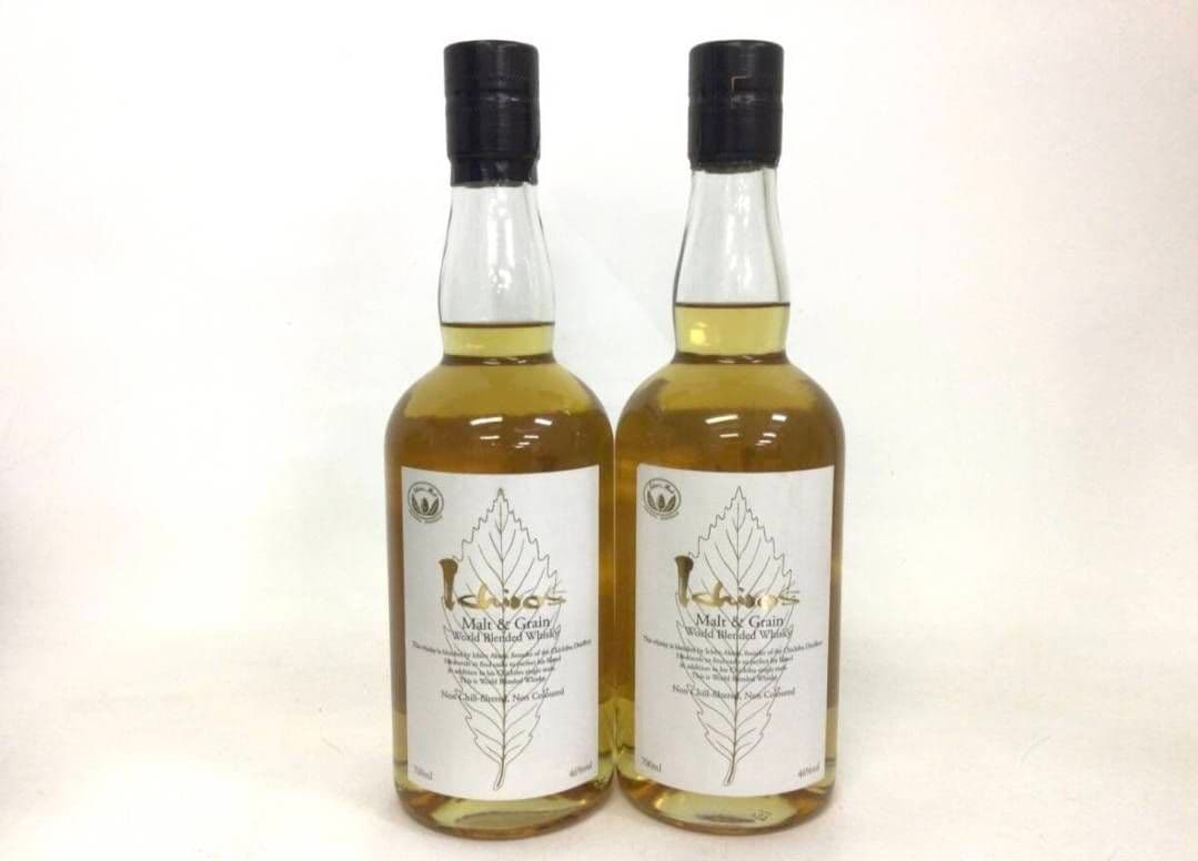 2本セット　イチローズモルト モルト&グレーン ホワイトラベル 4