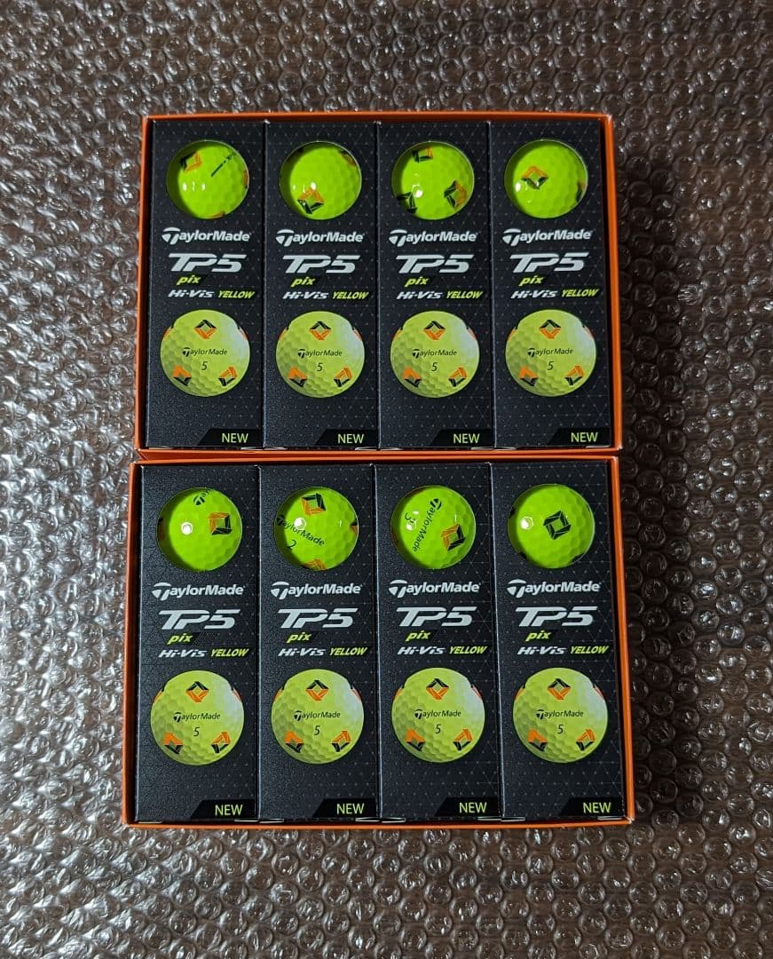 新品　テーラーメイド TP5 pix イエロー 2024年モデル 2ダース