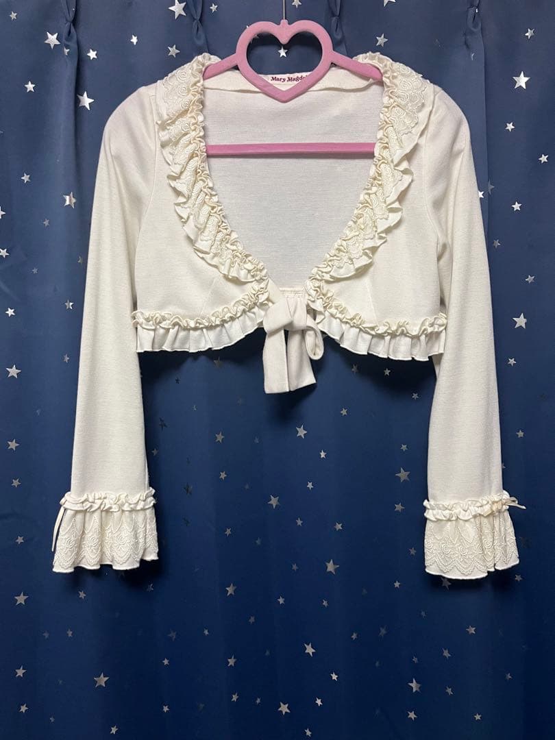 Mary Magdalene チュールレースフリルボレロ