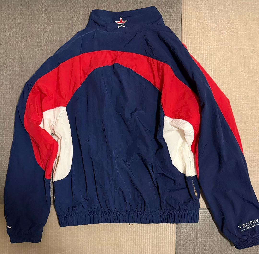 JORDAN トロフィールーム　ナイロンジャケット ネイビー/レッド
