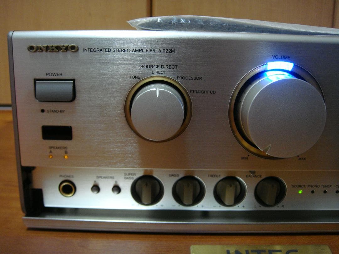 整備済 ONKYO オンキョー プリメインアンプ A-922M 取説付