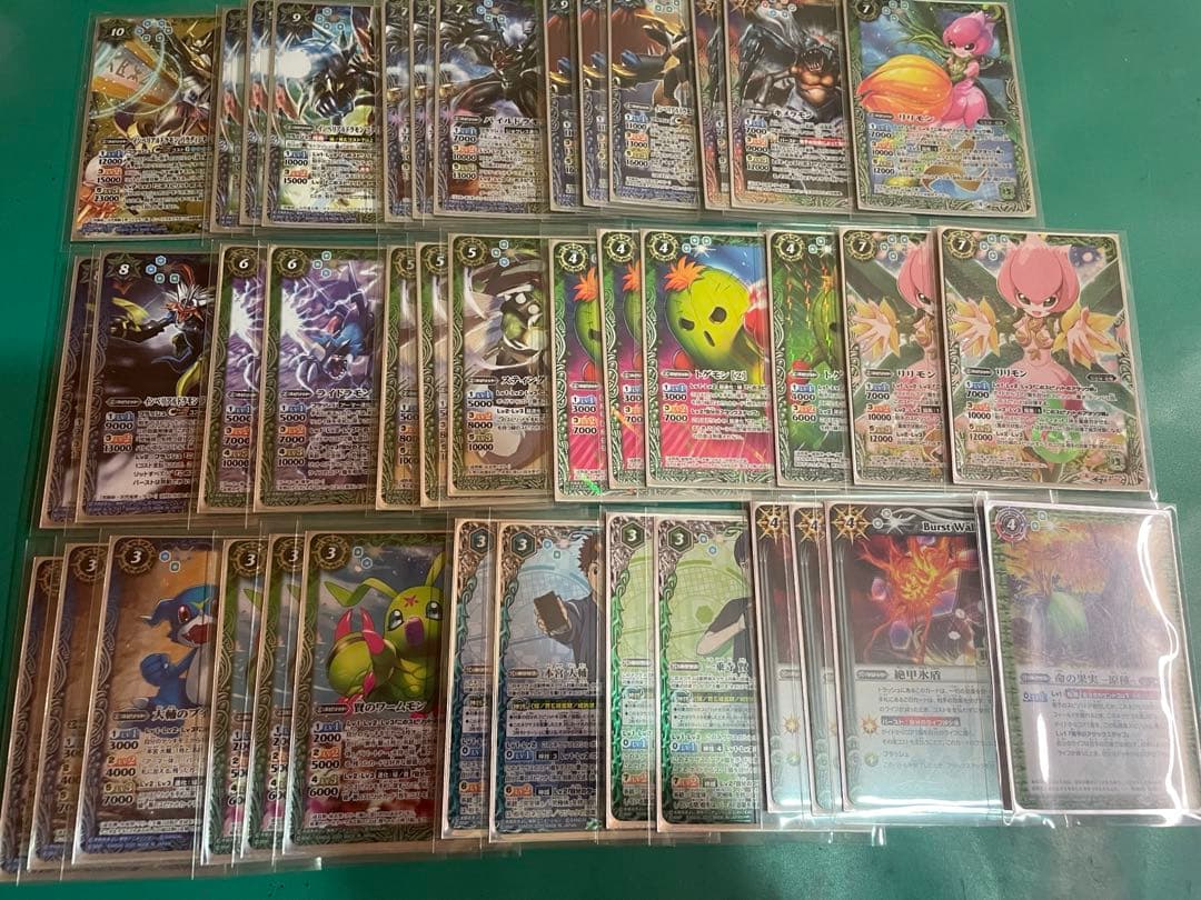 バトスピ　デジモンデッキ　まとめ　パーツ