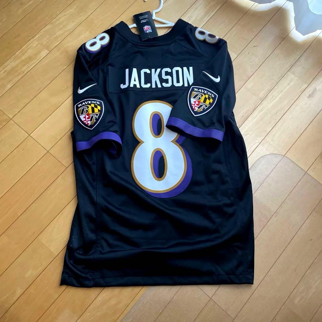 NIKE RAVENS LAMOR JACKSON ジャージー NFL Lサイズ