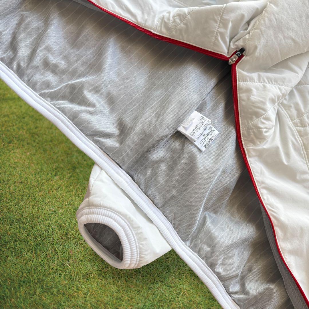 美品　中綿　蓄熱　マスターバニー　スニード　M〜L相当　白　ホワイト　ジャケット