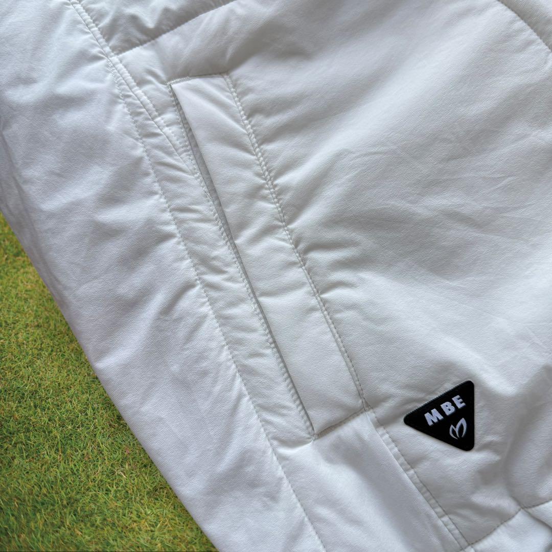 美品　中綿　蓄熱　マスターバニー　スニード　M〜L相当　白　ホワイト　ジャケット