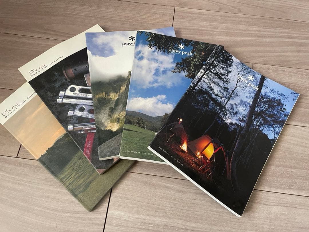 スノーピーク カタログ　2006-2010