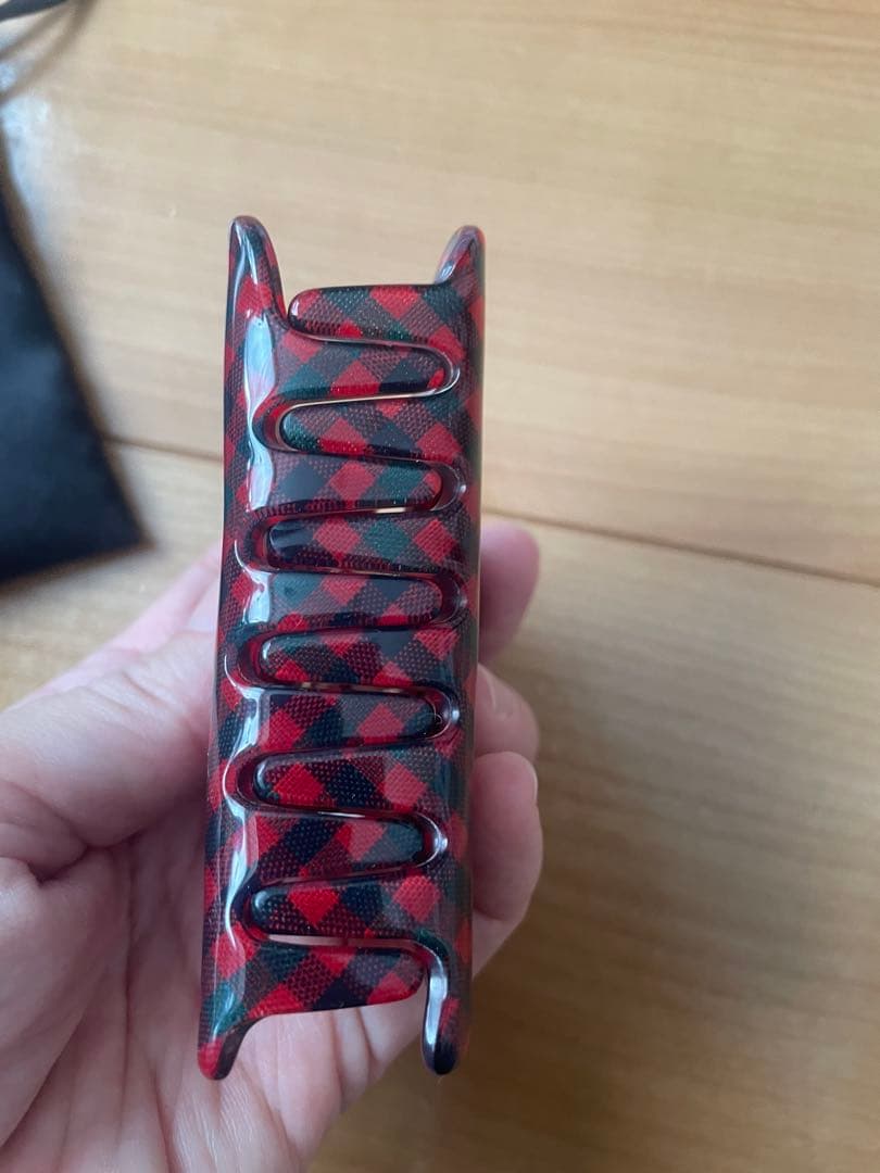 ファミリア　ヘアクリップ ハート型