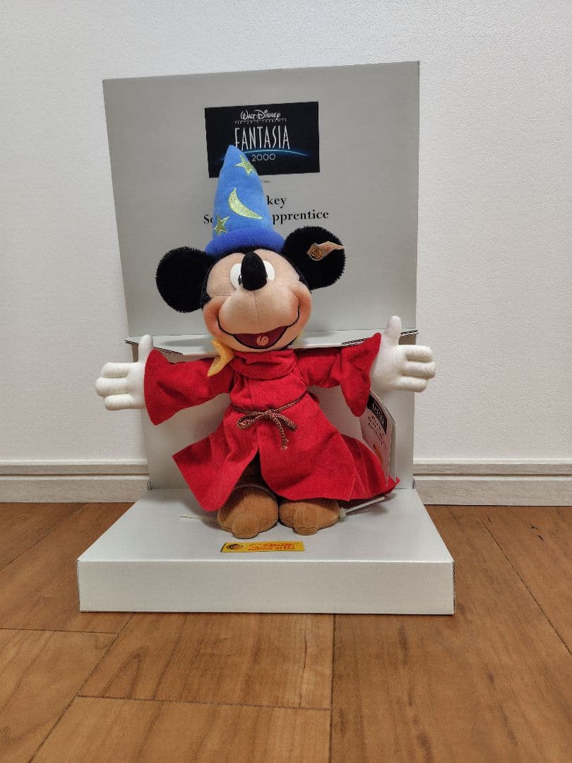 ミッキーマウス sorcerers apprentice シュタイフ