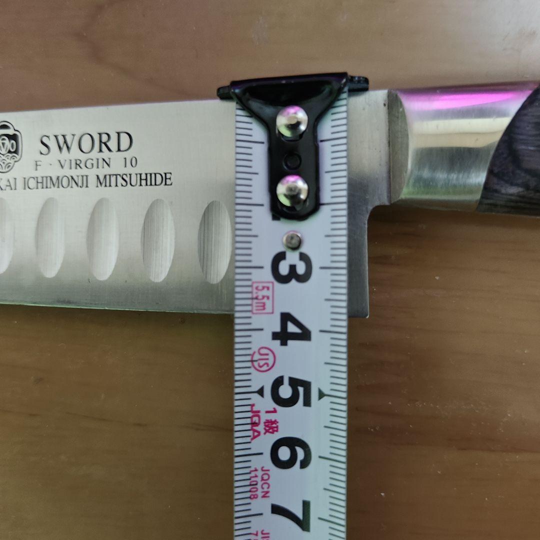 堺一文字光秀　SWORD　FV10 筋引 玉研 270mm