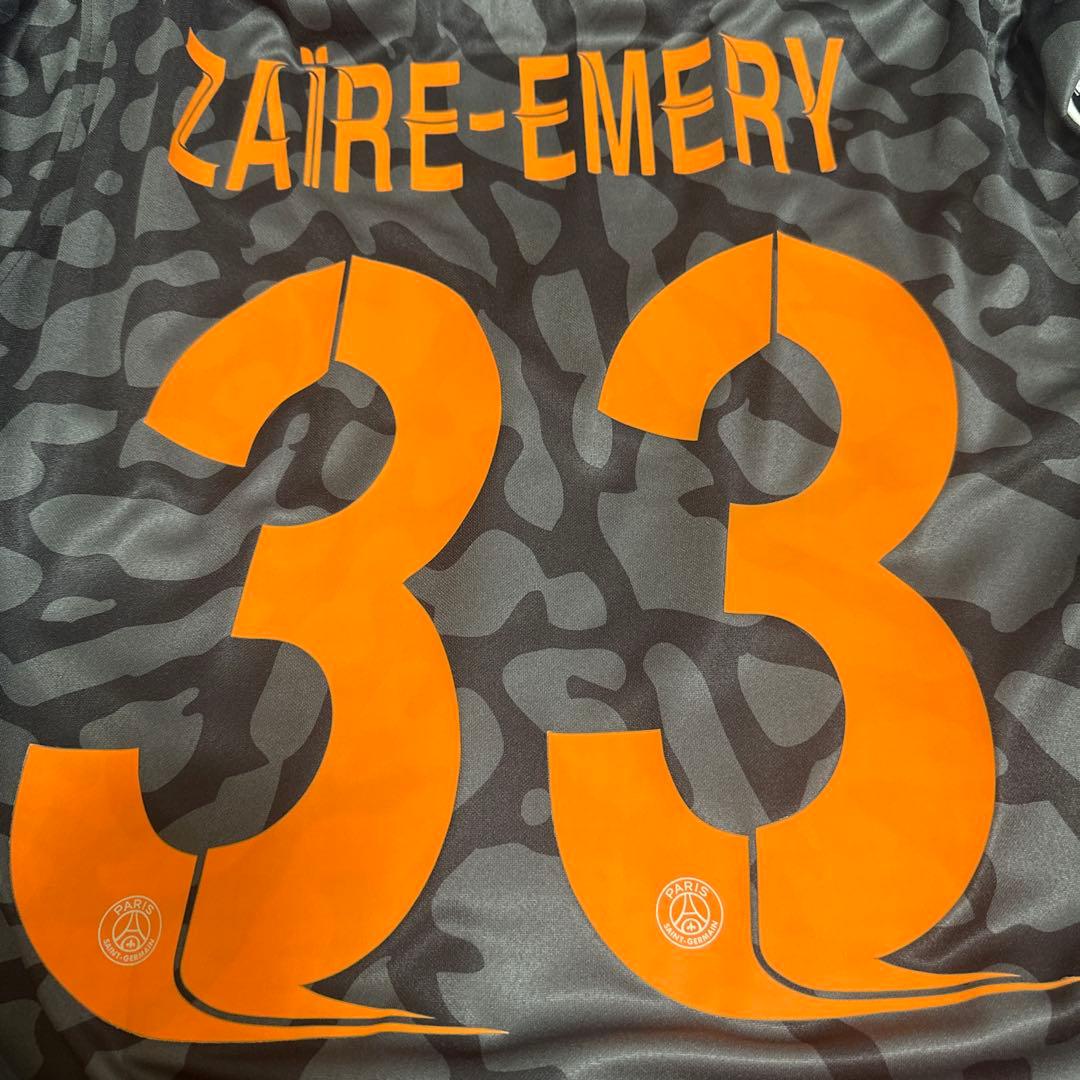 新品タグ付 PSG 2023/24 3rd ザイール エメリ CL仕様