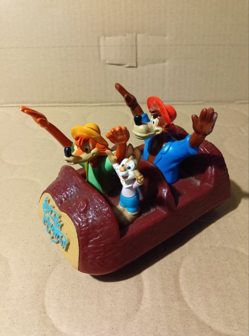 ♥DisneyWorldスプラッシュマウンテン プルバックトイ。チョロＱタイプ