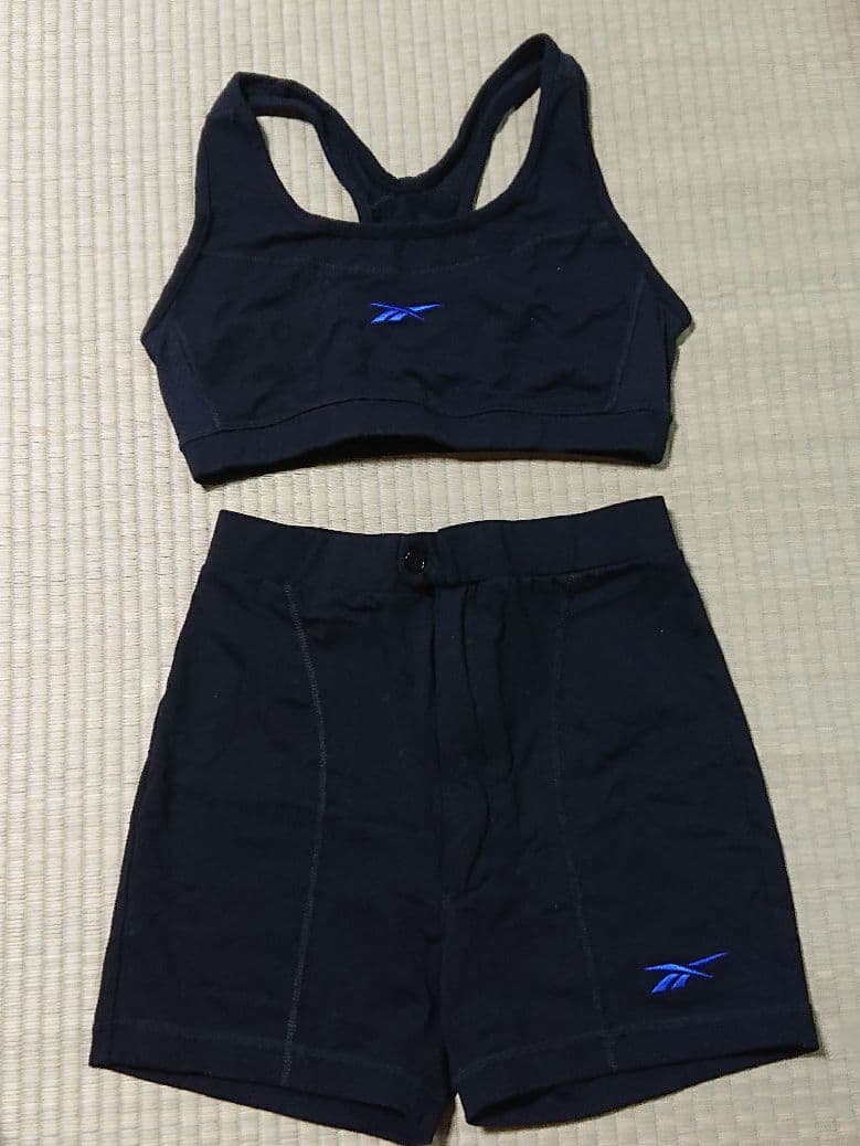 【美品】Reebox フィットネスウェア 黒 M