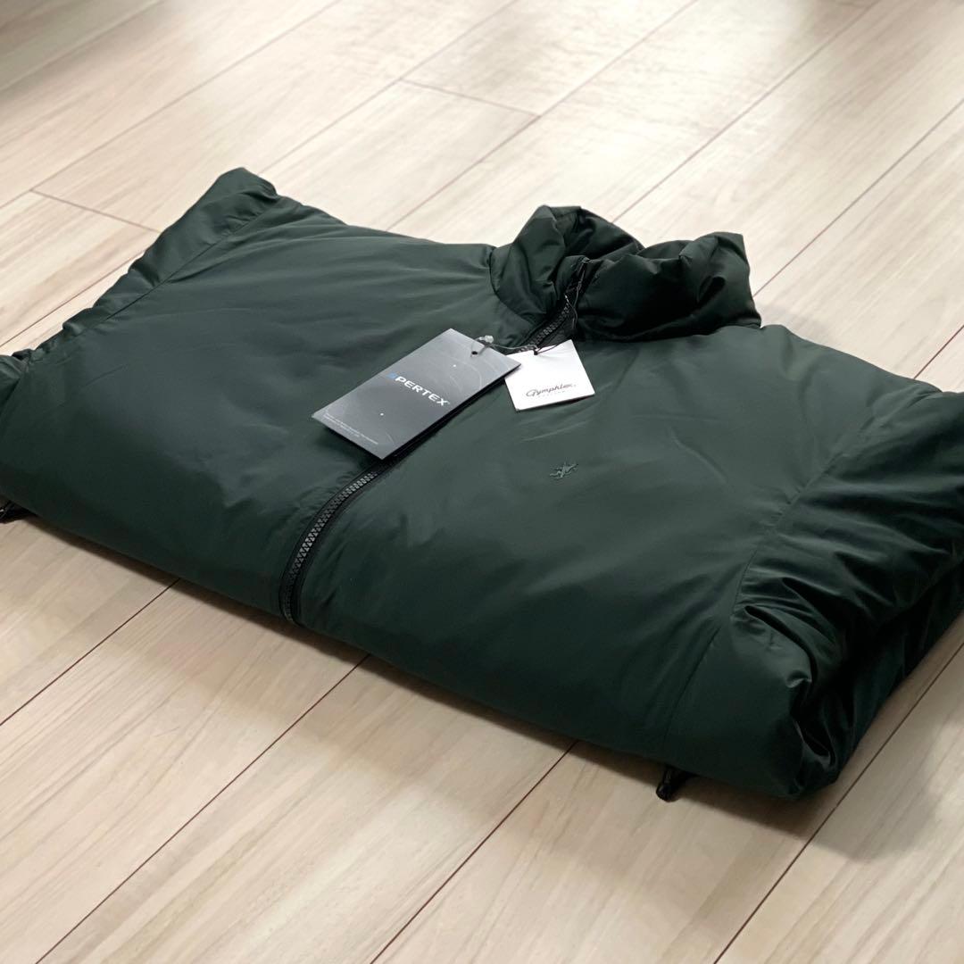 未使用タグ付き！L！Gymphlex ポリエステル スタンドカラージャケット