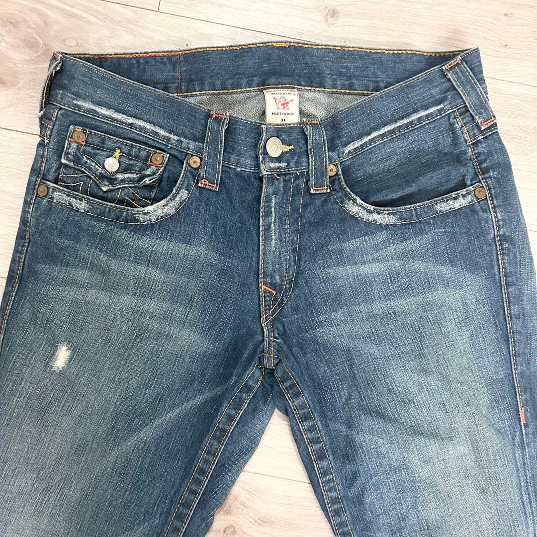 True Religion トゥルーレリジョンJOEY ブーツカットデニム　33