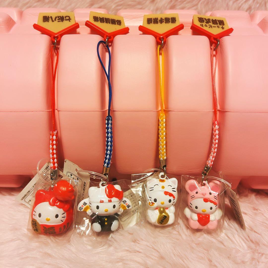 希少レア　ハローキティ　開運祈願　マスコット　鈴　2007 サンリオ　平成レトロ