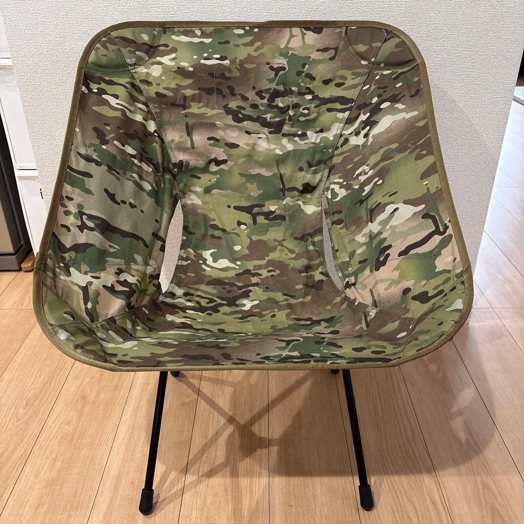 AT　Helinox タクティカルチェアL 美品 カモフラージュ 使用数回