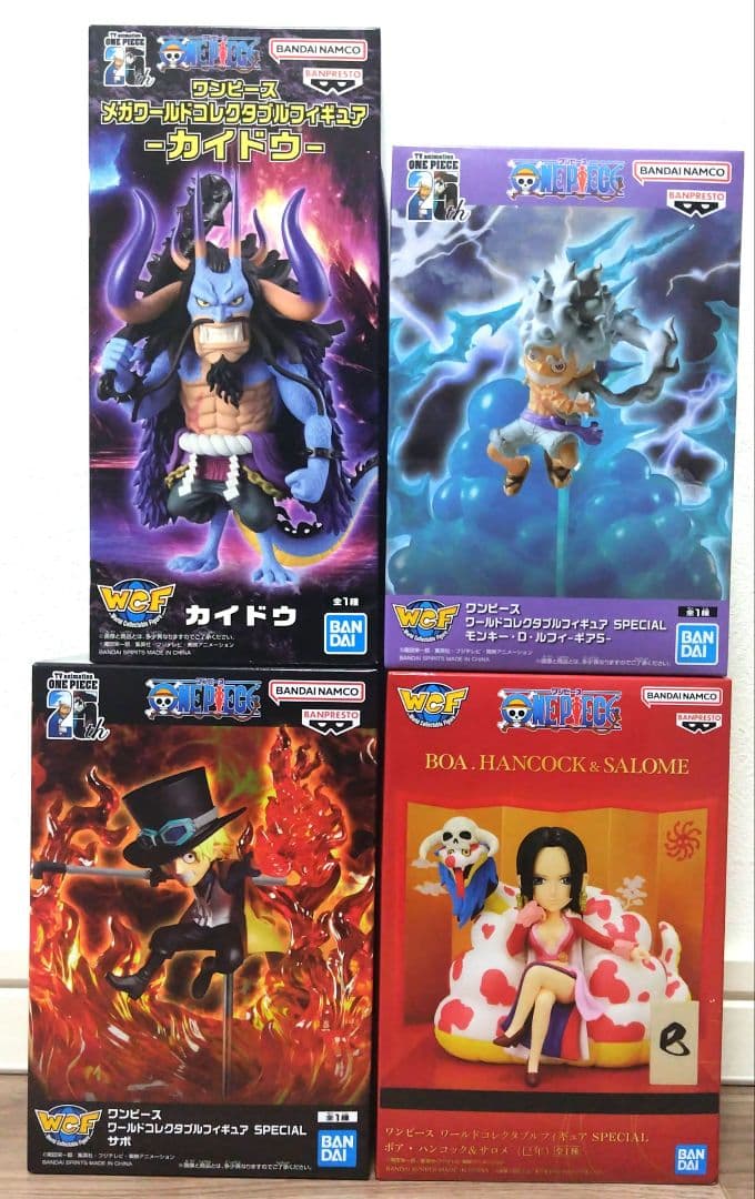ワンピース ワールドコレクタブルフィギュア 計 118点 まとめ売り
