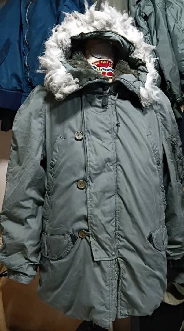 K*読様 80s 米軍 実物 N3B ミリタリー フライトジャケット M