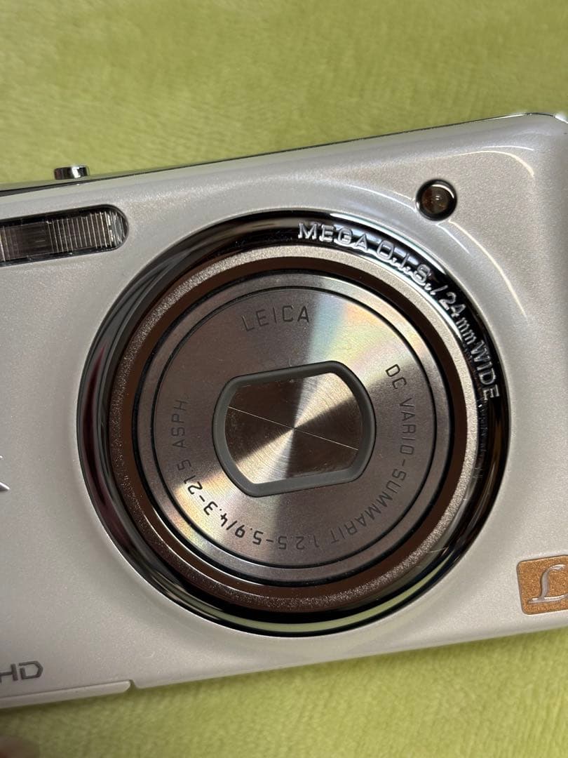 パナソニック DMC-FX77 ホワイト デジカメ ルミックス 動作確認済み