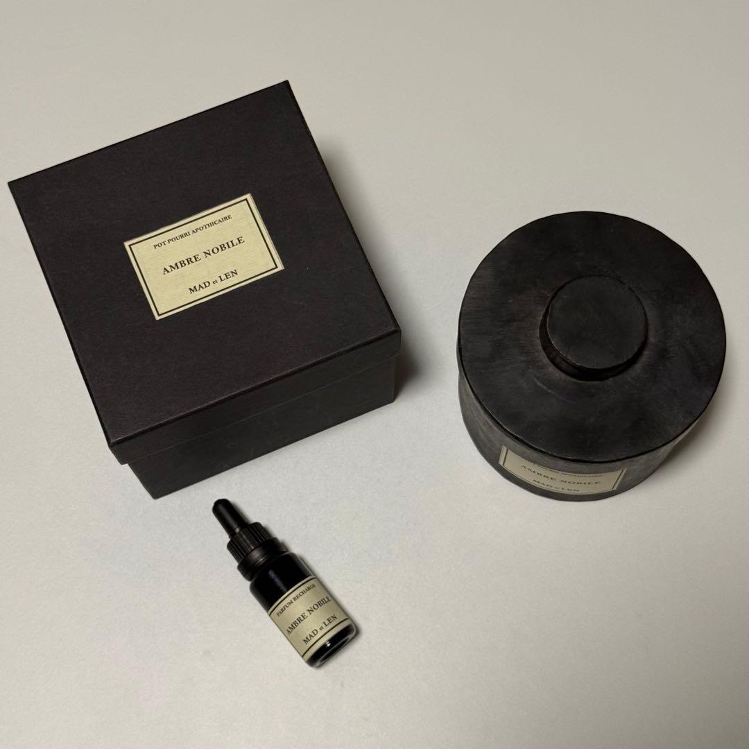 【未使用】MAD et LEN ポットポプリ AMBRE NOBILE