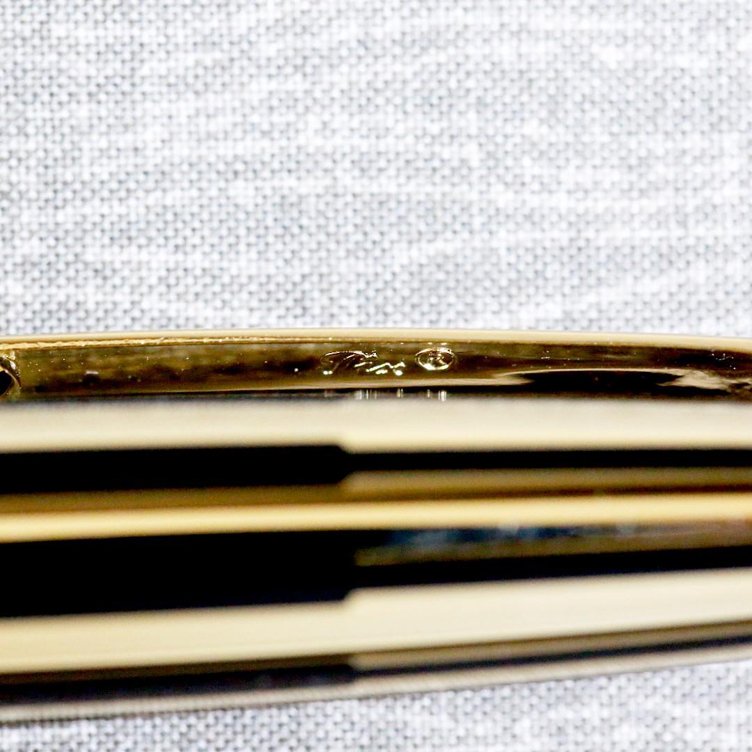【レア美品 送料込み】モンブラン ボールぺン ソリテール ブラック＆ゴールド