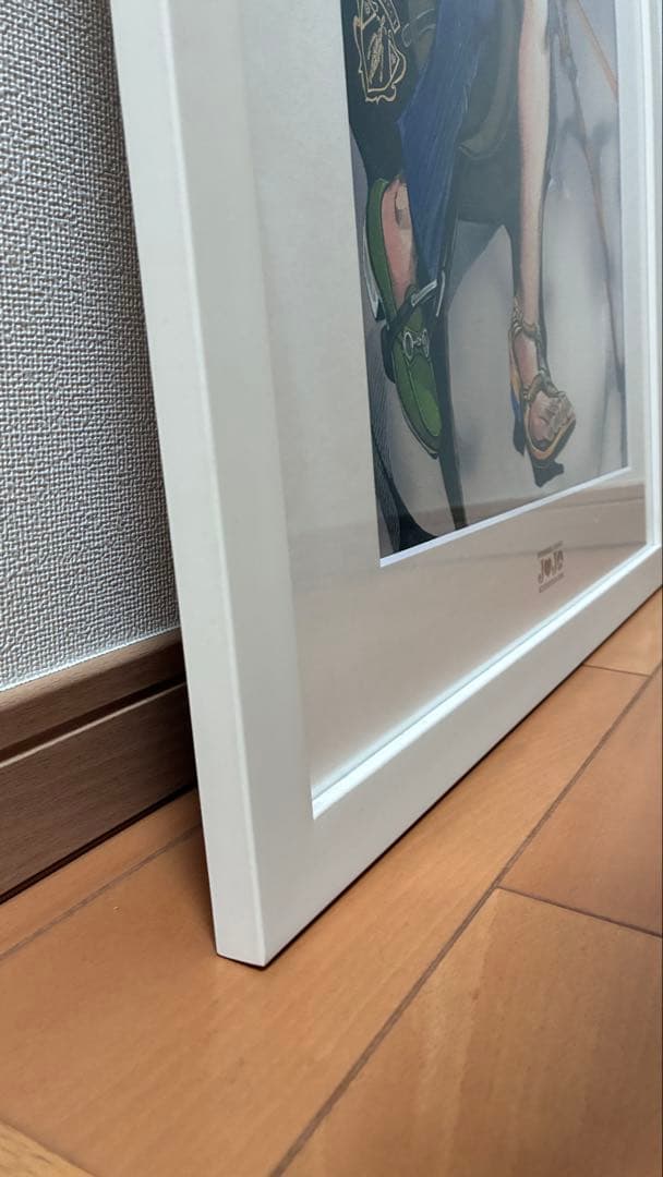 ジョジョの奇妙な冒険　徐倫＆ブチャラティ 複製原画　荒木飛呂彦